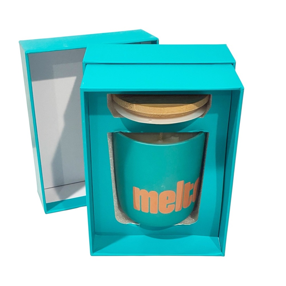 Melto Scented candle Bougie Perfumer - Bergamot & Vetiver. Meltover NEW